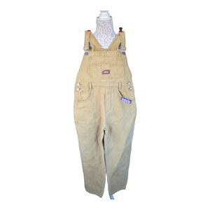 NWT Vintage Jordache Gold Overalls L